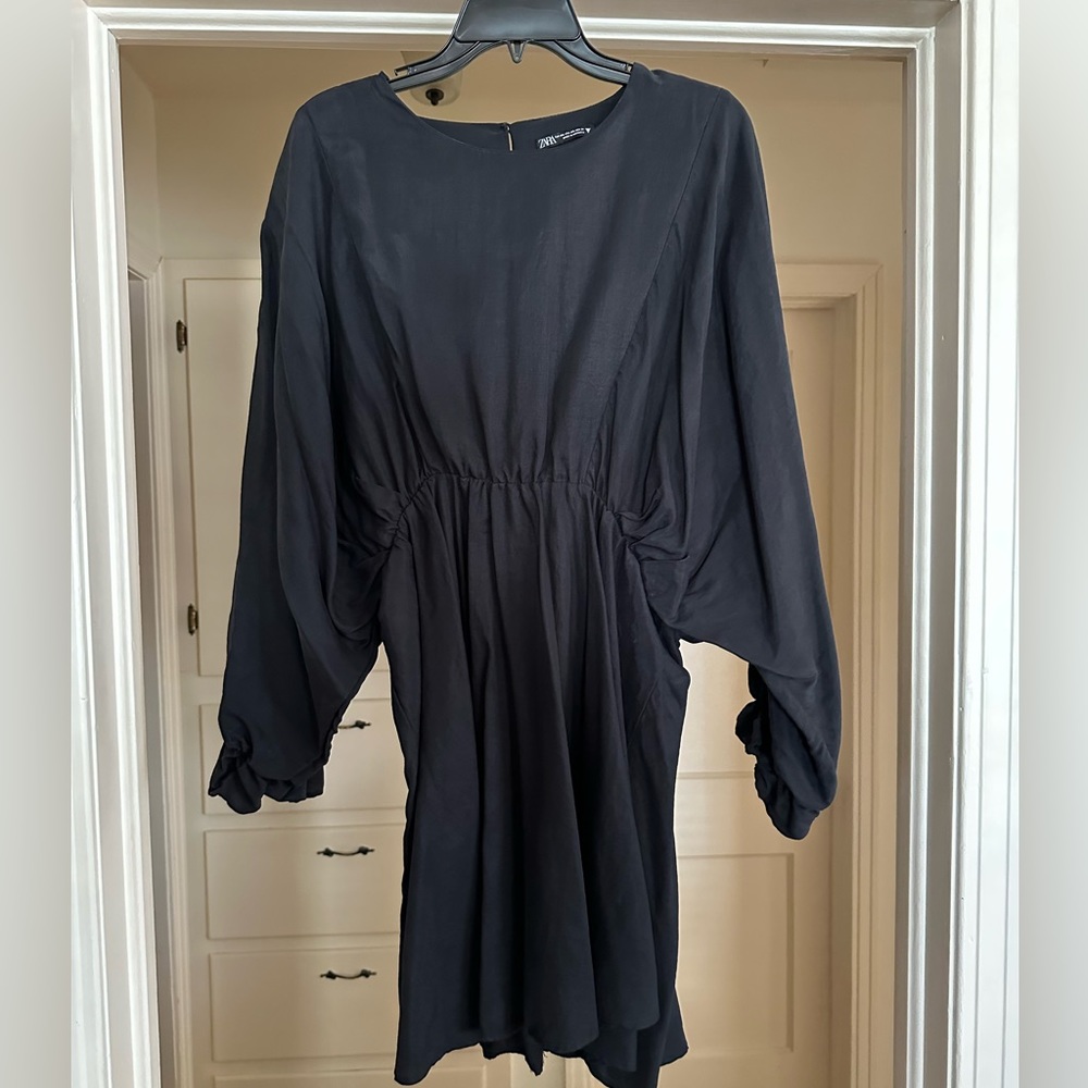 Black billowy Zara dress!
